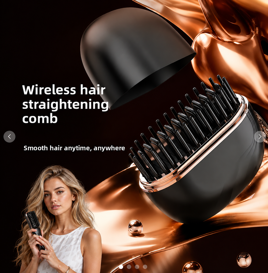 Lamiglow SilkBrush Pro™ | Wireless Hair Straightening Brush