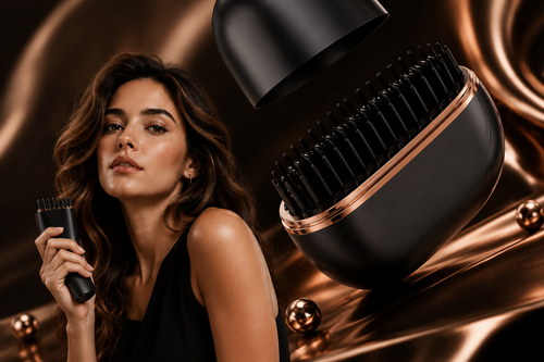 Lamiglow SilkBrush Pro™ | Wireless Hair Straightening Brush